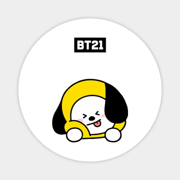 bt21 bts exclusive design 70 Magnet by Typography Dose